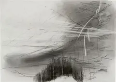 4.10.85 (3) by Gerhard Richter, 1985, graphite and black pencil on paper, sold May 2022