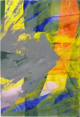 8.3.85 by Gerhard Richter, 1985, watercolor, graphite and oil on paper, sold May 2022