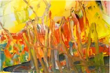 Gerhard Richter, 7.12.85, 1985, watercolor and oil on paper