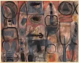Adolph Gottlieb, Two Figures