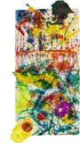 Sam Francis, Untitled (SF88-399), 1988–1989, acrylic and wood collage on paper