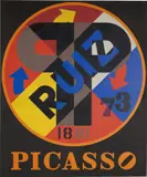 Robert Indiana, Picasso, 1974, oil on canvas