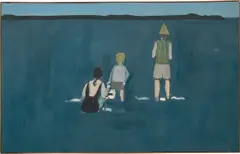 Alex Katz, Untitled, 1959, oil on linen