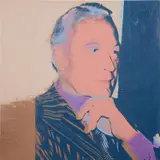 Andy Warhol, Portrait of Hans Preben Smith, 1974, synthetic polymer paint on canvas