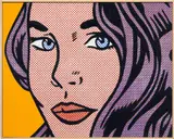 Richard Pettibone, Roy Lichtenstein, 'Seductive Girl', 1964 Purple-Yellow