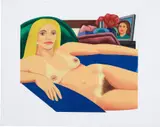 Tom Wesselmann, Final Study for Kate Nude, 1977, oil on canvas