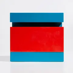 IOS by John McCracken, 1965, polyester resin and fiberglass on plywood, sold May 2022