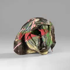 John Chamberlain, Maquette, 1980, painted steel