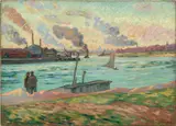 Armand Guillaumin, Vue de la pointe d’Ivry