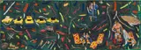 Franz West, Untitled (Rasenmacher No. 80), 1984, mixed media and collage on paper