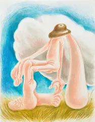 Louise Bonnet, Untitled, 2017, colored pencil on paper