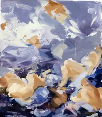 Flora Yukhnovich, Stiff Peaks, 2021, oil on linen