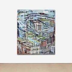 Denyse Thomasos, Spin, 1997, oil on canvas