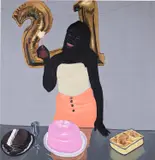 Kwesi Botchway, 21st Year Celebration, 2020, acrylic and oil on canvas