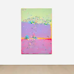 Los mentores by Rafa Macarrón, 2013, mixed media on canvas, sold May 2022