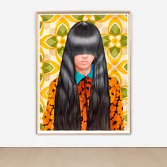 Ángeles Agrela, Tilda, 2020, acrylic and colored pencil on paper