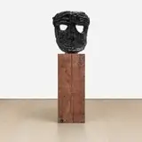 Thomas Houseago, Bronze Wall Mask I