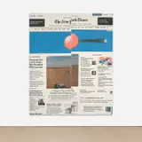 Wade Guyton, Untitled, 2016, Epson UltraChrome HDR inkjet on linen
