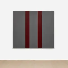 Untitled by Günther Förg, 2000, acrylic on canvas, sold May 2022