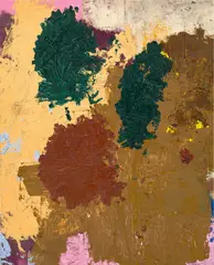 Joe Bradley, Nomad, 2015, oil on canvas