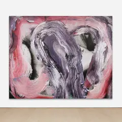 Urs Fischer, Magnesium, 2015, aluminum panel, aramid honeycomb, two-component polyurethane adhesive, two-component epoxy primer, galvanized steel rivet nuts, steel screws, steel dowels, washers, acrylic primer, gesso, acrylic ink, acrylic silkscreen medium and acrylic paint, in 2 parts