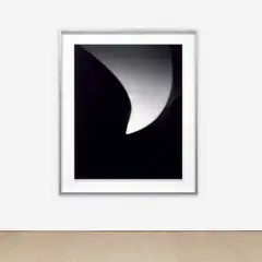 JOE 2083 by Hiroshi Sugimoto, 2005–2006, gelatin silver print, in artist's frame, sold May 2022