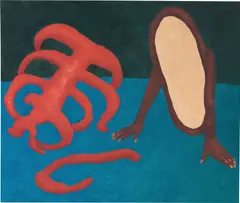 Ginny Casey, Mirror Bones, 2018, oil on canvas