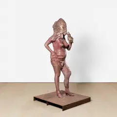 Suzy Wong by Jonathan Meese, 2006, bronze, offered May 2022