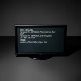 Cory Arcangel, Panasonic TH-42PWD8UK Plasma Screen Burn