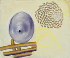 I know where I am by Lauren Quin, 2019, oil on canvas, sold Sep 2022