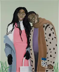Jarvisboyland by Victor Ubah, 2020, acrylic on canvas, sold Sep 2022