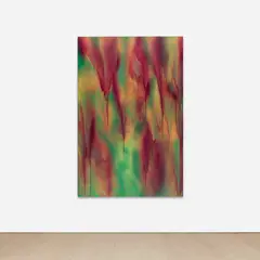 Katharina Grosse, Untitled, 2003, acrylic on linen