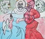 Grace Hartigan, Italian Comedy, 2001, oil on canvas