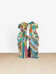 Night Fields, Day Fields by Jim Dine, 1999, waterborne enamel on bronze, sold Sep 2022