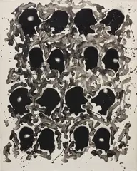 Jab and Poet #3 by Ed Moses, 2010, acrylic on canvas, offered Sep 2022