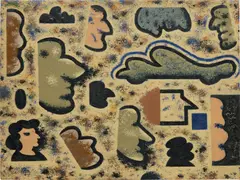 Ray Yoshida, Right, 1999, acrylic on canvas