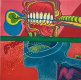 Umberto Peña, Fooo Muchas Veces, 1967, oil on canvas