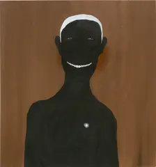Kelton Campos Fausto, Lemba, 2020, mixed media on canvas