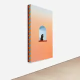 Alex Israel, Untitled (Flat with Niche) with Maltese Falcon