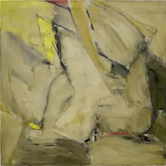 Michael Goldberg, Untitled, 1953, oil on canvas