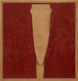 James Brown, Untitled V, 1986, oil, enamel and pencil on linen