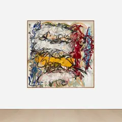 Michael Goldberg, Linger Awhile, 1997, oil on canvas