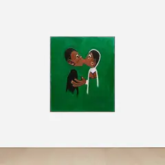 Milo Matthieu, A Love Supreme, 2020, oil and acrylic on canvas