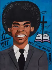 William Scott, Untitled, 2020, acrylic on paper