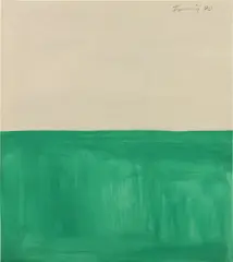 Untitled by Günther Förg, 1990, gouache on paper, sold Sep 2022