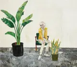 Raffi Kalenderian, Dasha (Plants), 2014, oil on canvas