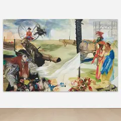 Natalie Frank, War, 2005, oil on canvas