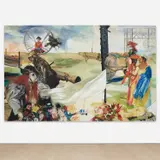 Natalie Frank, War, 2005, oil on canvas