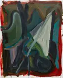 Josh Smith, Untitled, 2008, oil on panel