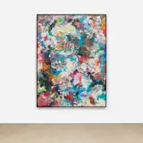 Dan Rees, Untitled, 2014, Plasticine on panel, in artist's frame